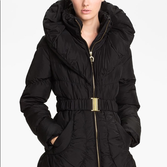 Betsey Johnson Jackets & Blazers - Betsey Johnson Down Coat w/ Pillow-Collar Size S